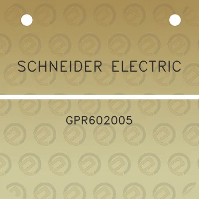 schneider-electric-gpr602005