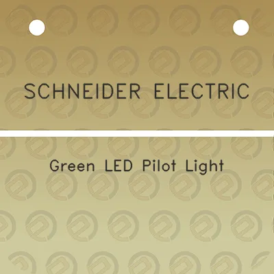 schneider-electric-green-led-pilot-light