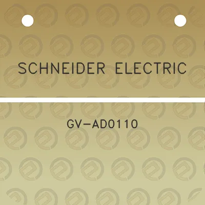 schneider-electric-gv-ad0110