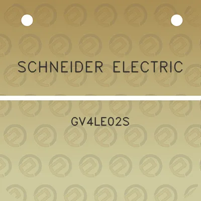 schneider-electric-gv4le02s