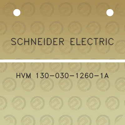 schneider-electric-hvm-130-030-1260-1a