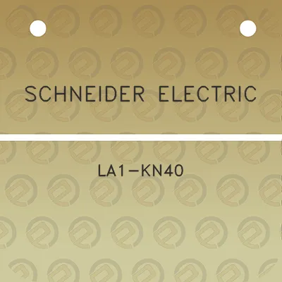 schneider-electric-la1-kn40