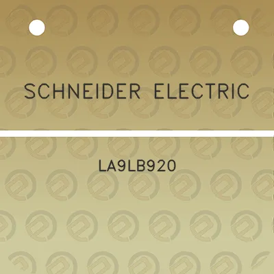 schneider-electric-la9lb920