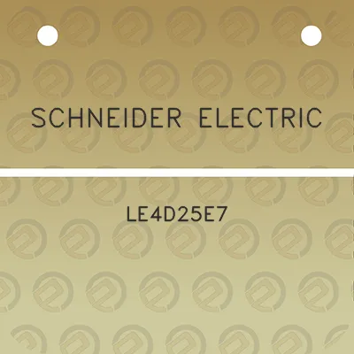 schneider-electric-le4d25e7