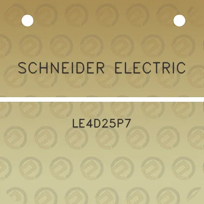 schneider-electric-le4d25p7