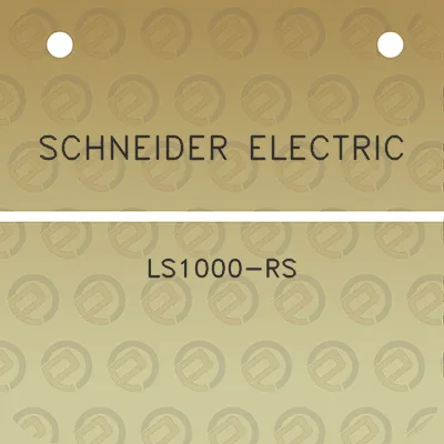 schneider-electric-ls1000-rs