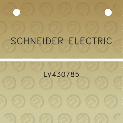 schneider-electric-lv430785