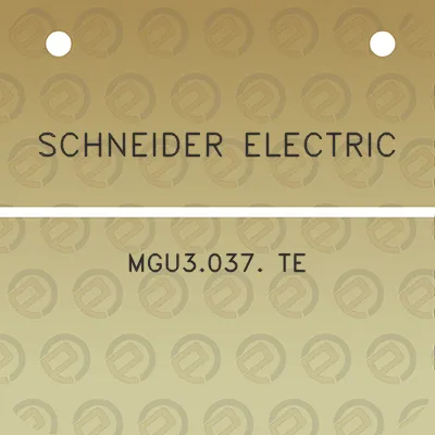 schneider-electric-mgu3037-te