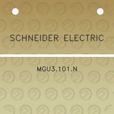 schneider-electric-mgu3101n