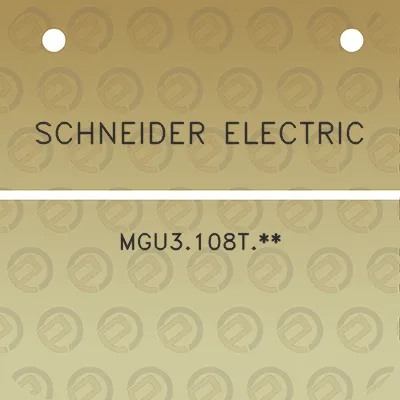 schneider-electric-mgu3108t