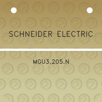 schneider-electric-mgu3205n