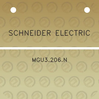 schneider-electric-mgu3206n