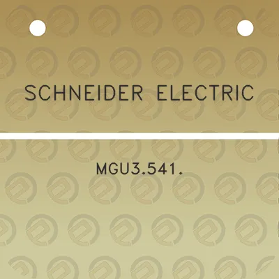 schneider-electric-mgu3541