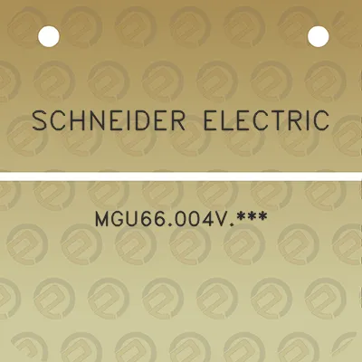 schneider-electric-mgu66004v