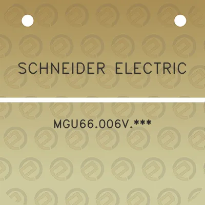 schneider-electric-mgu66006v