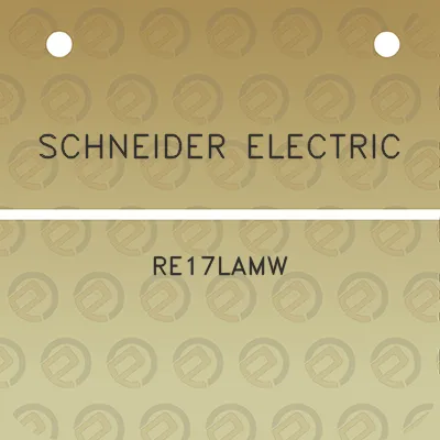 schneider-electric-re17lamw