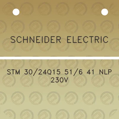 schneider-electric-stm-3024q15-516-41-nlp-230v