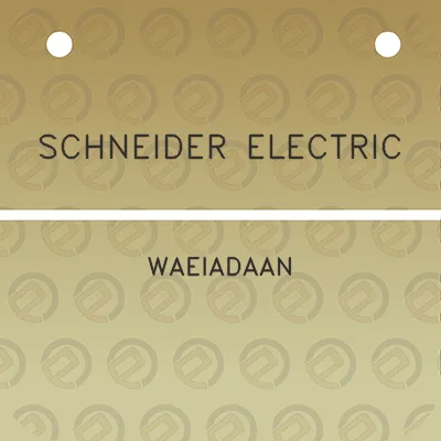 schneider-electric-waeiadaan