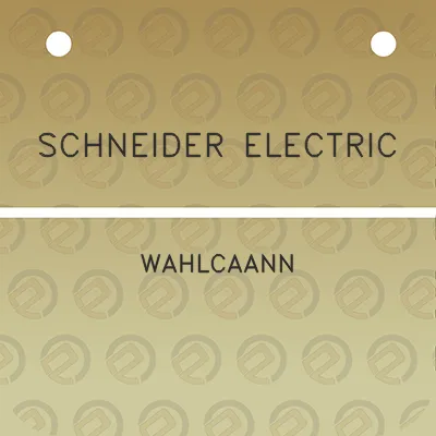 schneider-electric-wahlcaann