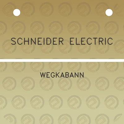 schneider-electric-wegkabann