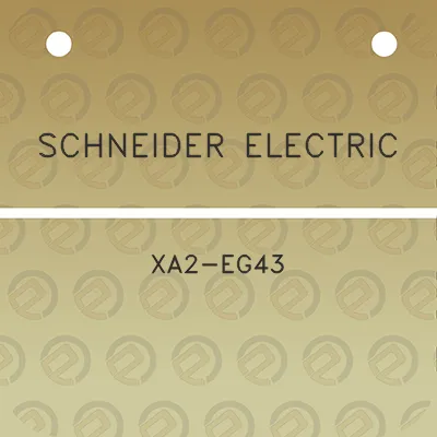 schneider-electric-xa2-eg43