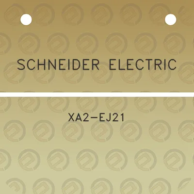 schneider-electric-xa2-ej21