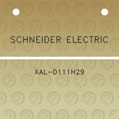 schneider-electric-xal-d111h29