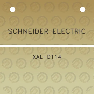 schneider-electric-xal-d114