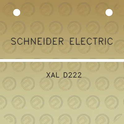 schneider-electric-xal-d222