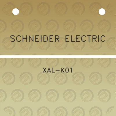 schneider-electric-xal-k01