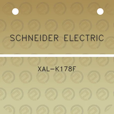 schneider-electric-xal-k178f