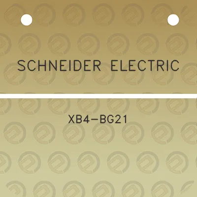 schneider-electric-xb4-bg21