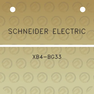 schneider-electric-xb4-bg33