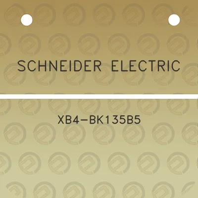 schneider-electric-xb4-bk135b5