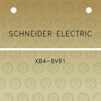 schneider-electric-xb4-bvb1