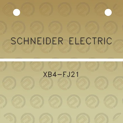 schneider-electric-xb4-fj21