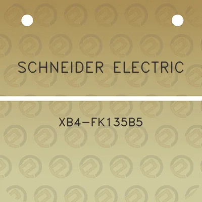 schneider-electric-xb4-fk135b5