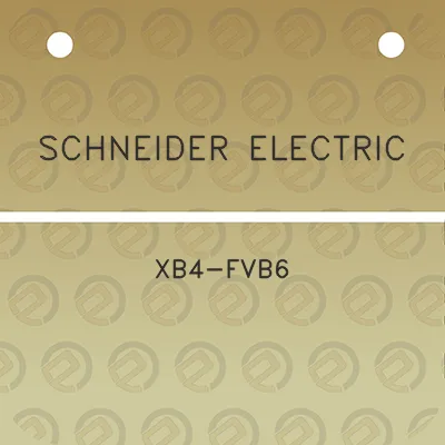 schneider-electric-xb4-fvb6