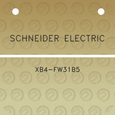 schneider-electric-xb4-fw31b5