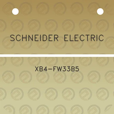 schneider-electric-xb4-fw33b5