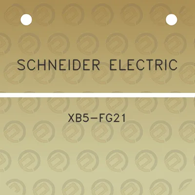 schneider-electric-xb5-fg21