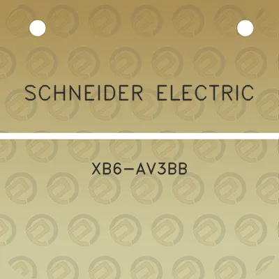 schneider-electric-xb6-av3bb