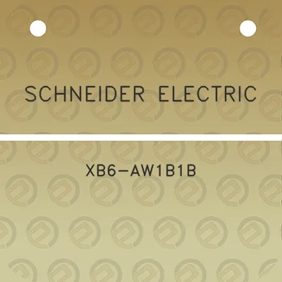 schneider-electric-xb6-aw1b1b