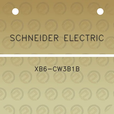 schneider-electric-xb6-cw3b1b