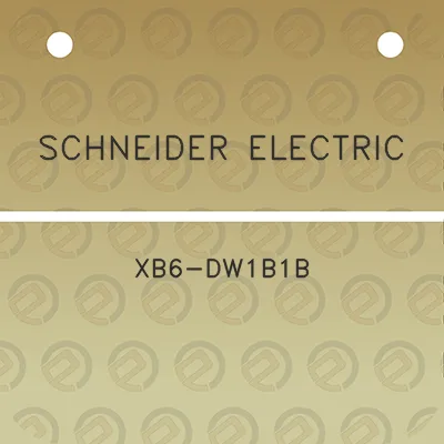 schneider-electric-xb6-dw1b1b