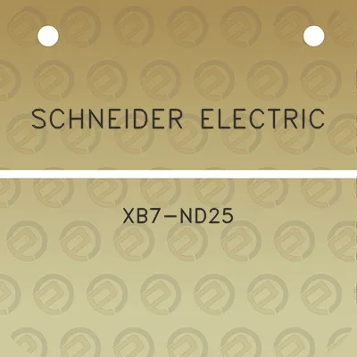 schneider-electric-xb7-nd25