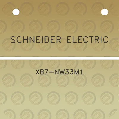 schneider-electric-xb7-nw33m1