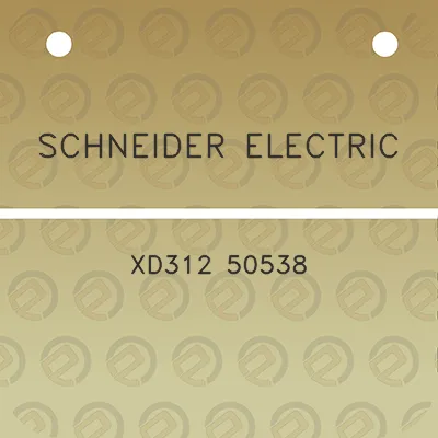 schneider-electric-xd312-50538