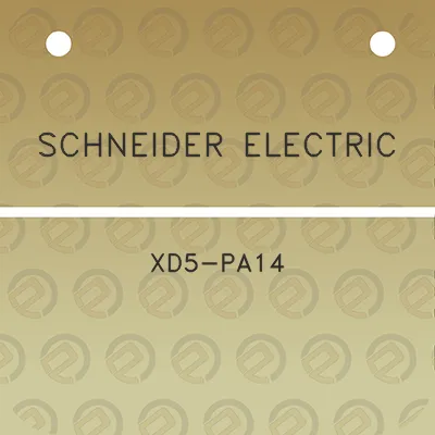 schneider-electric-xd5-pa14