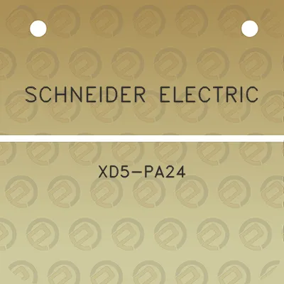 schneider-electric-xd5-pa24